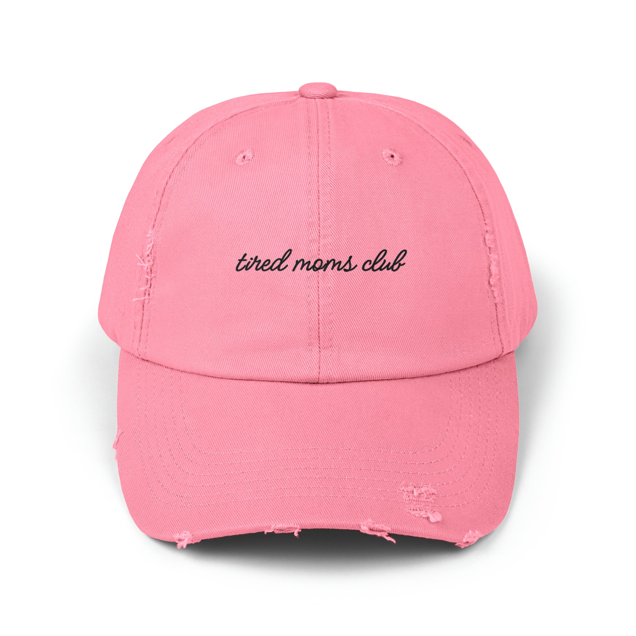 TIRED Unisex Distressed Cap (For Parents)