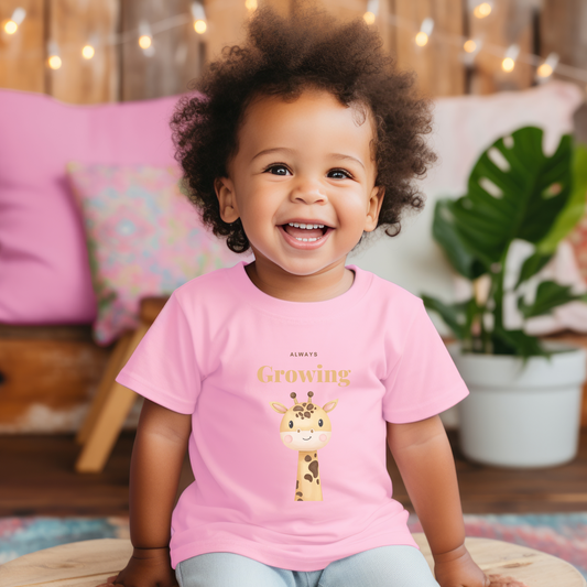 ALWAYS GROWING Toddler Short Sleeve Tee