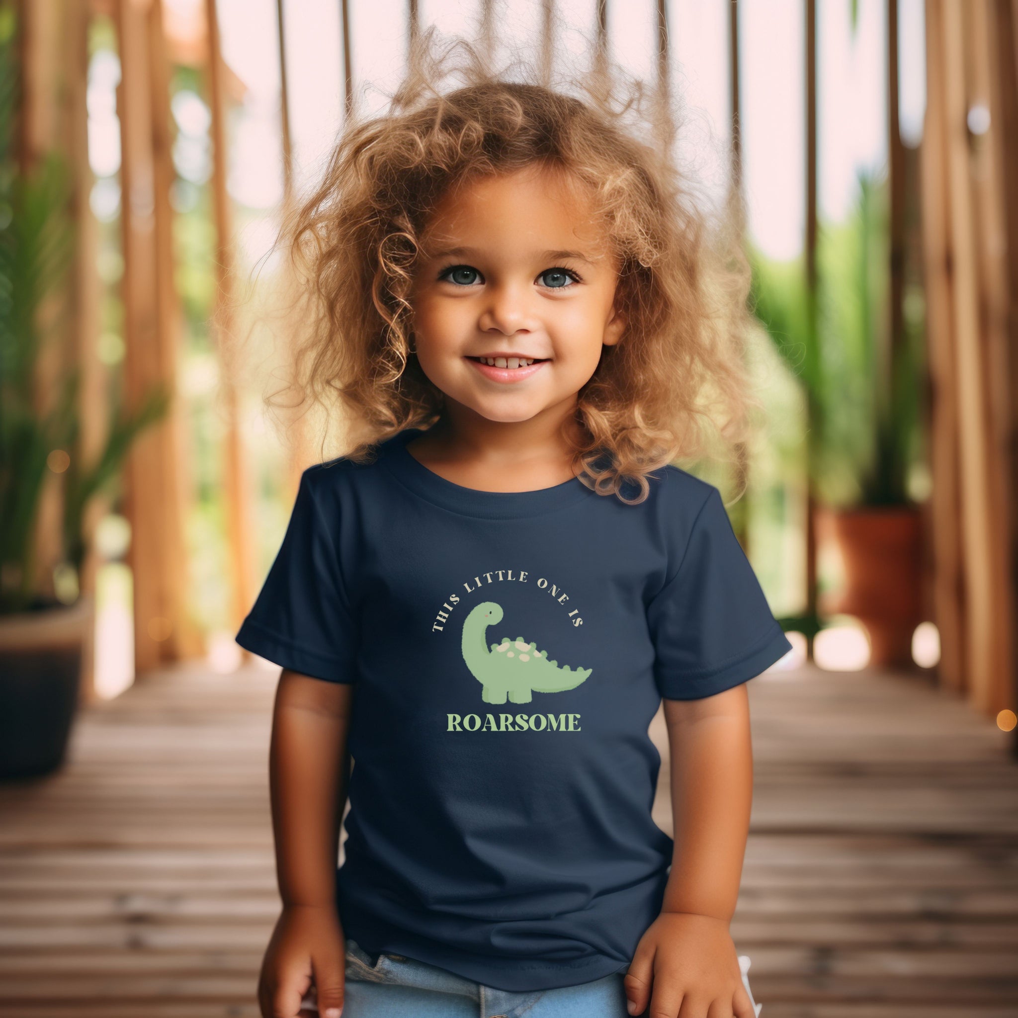 ROARSOME Toddler Short Sleeve Tee