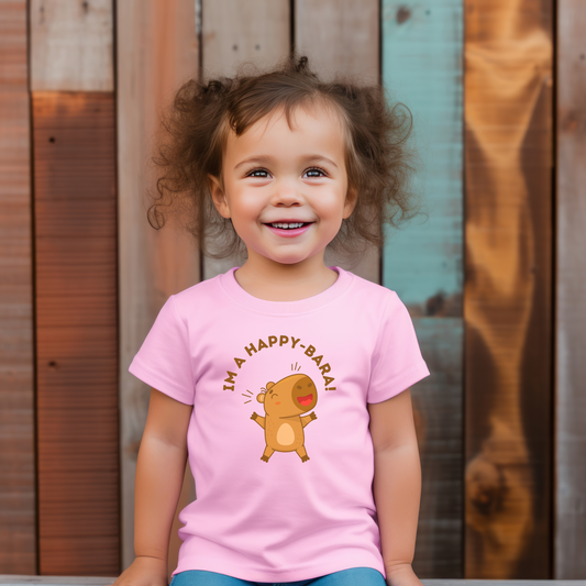 HAPPYBARA Toddler Short Sleeve Tee