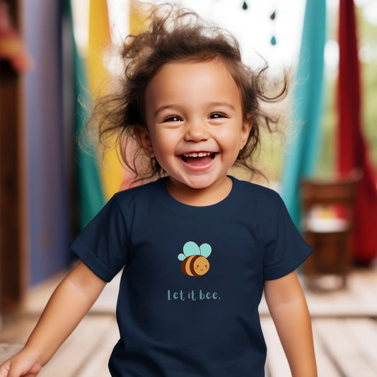 LET IT BEE Toddler Short Sleeve Tee