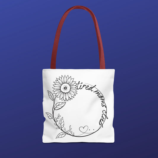 TIRED MOMS Tote Bag