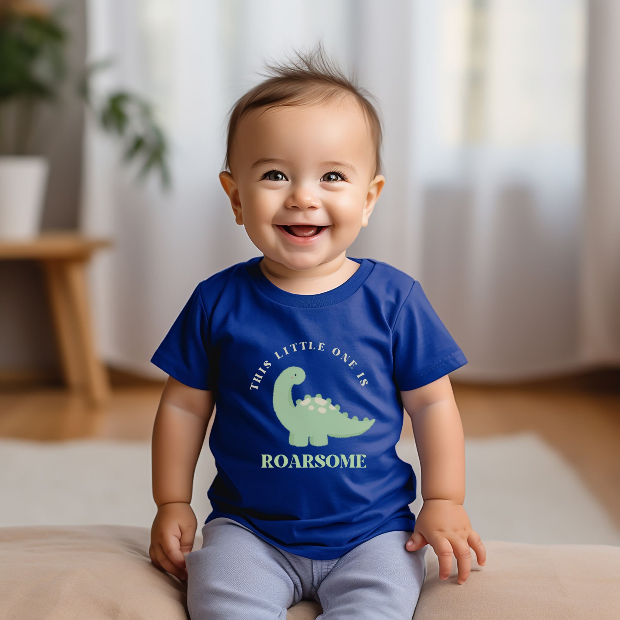 ROARSOME Infant Fine Jersey Tee