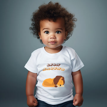 LION AROUND Infant Fine Jersey Tee